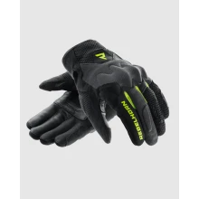 Перчатки REBELHORN CORE BLACK GREY FLUO YELLOW