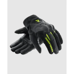 Перчатки REBELHORN CORE BLACK GREY FLUO YELLOW
