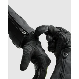 Перчатки REBELHORN CORE BLACK GREY FLUO YELLOW