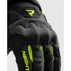 Перчатки REBELHORN CORE BLACK GREY FLUO YELLOW
