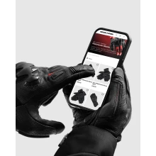 Перчатки REBELHORN DEFENDER BLACK RED