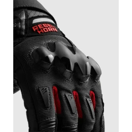 Перчатки REBELHORN DEFENDER BLACK RED