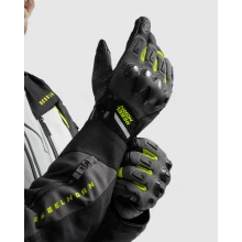 Перчатки REBELHORN DEFENDER BLACK GREY FLUO YELLOW