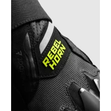 Перчатки REBELHORN DEFENDER BLACK GREY FLUO YELLOW