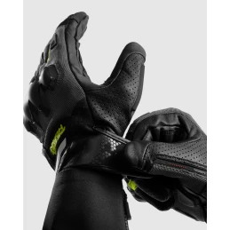 Перчатки REBELHORN DEFENDER BLACK GREY FLUO YELLOW