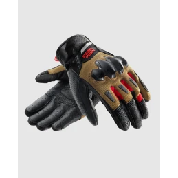 Перчатки REBELHORN DEFENDER DESERT BLACK RED