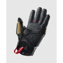 Перчатки REBELHORN DEFENDER DESERT BLACK RED