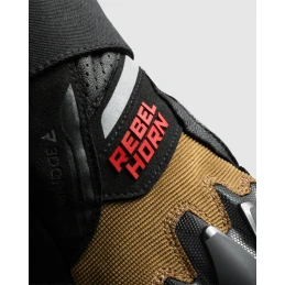 Перчатки REBELHORN DEFENDER DESERT BLACK RED