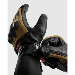 Перчатки REBELHORN DEFENDER DESERT BLACK RED