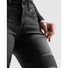 Джинсы женские REBELHORN AGNESS 2 WASHED BLACK MONOLAYER