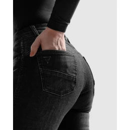 Джинсы женские REBELHORN AGNESS 2 WASHED BLACK MONOLAYER