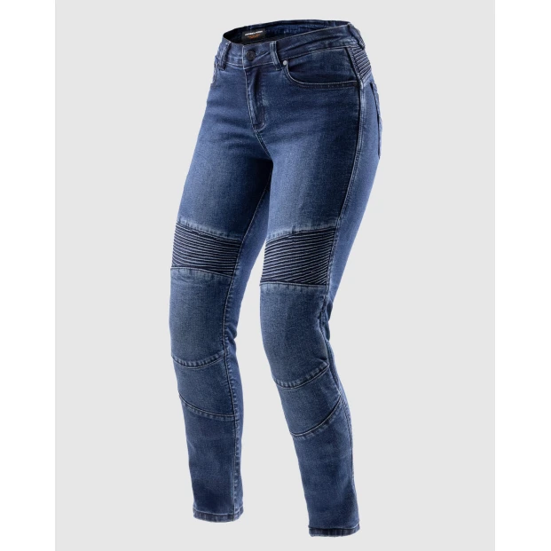 Джинсы женские REBELHORN AGNESS 2 WASHED BLUE MONOLAYER