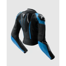 Куртка кожаная женская REBELHORN DIVA RS BLACK BLUE