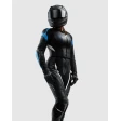 Куртка кожаная женская REBELHORN DIVA RS BLACK BLUE