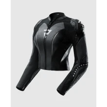 Куртка кожаная женская REBELHORN DIVA RS BLACK WHITE