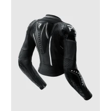 Куртка кожаная женская REBELHORN DIVA RS BLACK WHITE