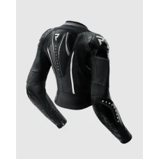 Куртка кожаная женская REBELHORN DIVA RS BLACK WHITE