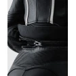 Куртка кожаная женская REBELHORN DIVA RS BLACK WHITE