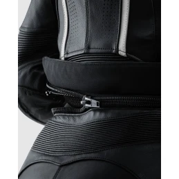 Куртка кожаная женская REBELHORN DIVA RS BLACK WHITE