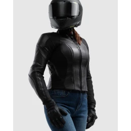 Куртка кожаная женская REBELHORN DIVA ST BLACK