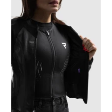Куртка кожаная женская REBELHORN DIVA ST BLACK