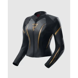 Куртка кожаная женская REBELHORN DIVA ST BLACK GOLD