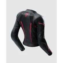 Куртка кожаная женская REBELHORN DIVA ST BLACK PINK