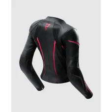 Куртка кожаная женская REBELHORN DIVA ST BLACK PINK