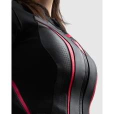 Куртка кожаная женская REBELHORN DIVA ST BLACK PINK