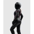 Куртка кожаная женская REBELHORN DIVA ST BLACK RED WHITE