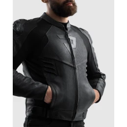 Куртка кожаная REBELHORN VANDAL 2 BLACK