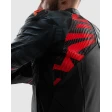 Куртка кожаная REBELHORN VANDAL 2 BLACK GREY FLUO RED
