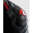Куртка кожаная REBELHORN VANDAL 2 BLACK GREY FLUO RED