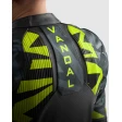 Куртка кожаная REBELHORN VANDAL 2 BLACK GREY FLUO YELLOW