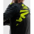 Куртка кожаная REBELHORN VANDAL 2 BLACK GREY FLUO YELLOW