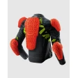 Куртка кожаная REBELHORN VANDAL 2 BLACK GREY FLUO YELLOW