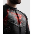 Куртка кожаная REBELHORN VANDAL 2 CRUZE BLACK DARK GREY RED