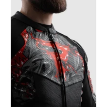 Куртка кожаная REBELHORN VANDAL 2 CRUZE BLACK DARK GREY RED