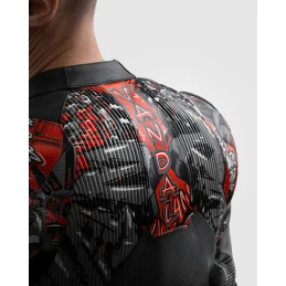 Куртка кожаная REBELHORN VANDAL 2 CRUZE BLACK DARK GREY RED