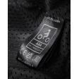 Куртка кожаная REBELHORN VANDAL 2 CRUZE BLACK DARK GREY RED