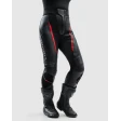 Брюки кожаные женские REBELHORN DIVA BLACK RED