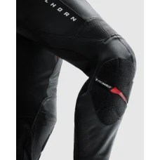 Брюки кожаные женские REBELHORN DIVA BLACK RED