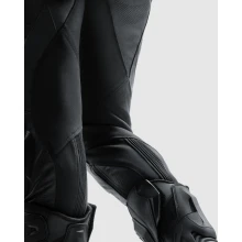 Брюки кожаные женские REBELHORN DIVA BLACK RED