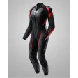 Брюки кожаные женские REBELHORN DIVA BLACK RED