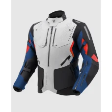 Куртка текстильная REBELHORN HIKER 4 LIGHT GREY BLUE RED