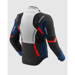 Куртка текстильная REBELHORN HIKER 4 LIGHT GREY BLUE RED