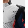 Куртка текстильная REBELHORN HIKER 4 LIGHT GREY BLUE RED