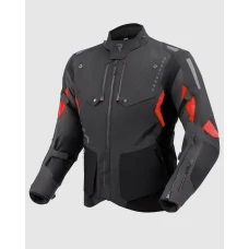 Куртка текстильная REBELHORN HIKER 4 BLACK DARK GREY RED