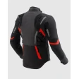 Куртка текстильная REBELHORN HIKER 4 BLACK DARK GREY RED