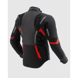 Куртка текстильная REBELHORN HIKER 4 BLACK DARK GREY RED